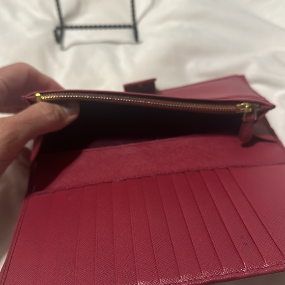Prada saffiano leather long wallet - Picture 9 of 14